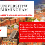 Fully Funded MSc Scholarship – Apply Now!
