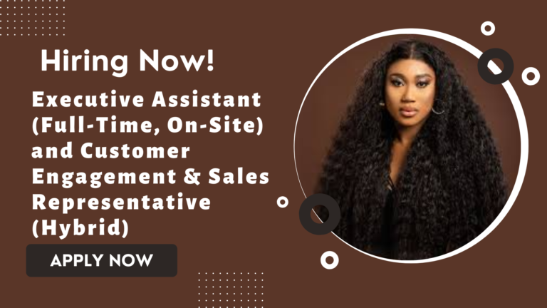We’re Hiring in Accra! Exciting Job Opportunities – Apply Now